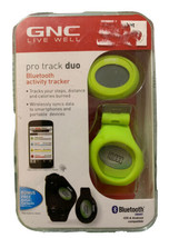GNC Bluetooth Waist Clip and Watch Band Pedometer, Green - $19.68