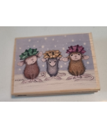 STAMPABILITIES HOUSE MOUSE WRAPPED &amp; READY 1997 AMANDA, MAXWELL &amp; MONICA... - $34.17 CAD