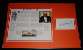 Cale Yarborough Signed Framed 12x18 Photo Display - £62.29 GBP