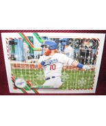 2021 TOPPS HOLIDAY METALLIC #HW82 JUSTIN TURNER LOS ANGELES DODGERS - $5.00