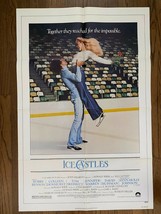 ICE CASTLES (1978) Robbie Benson &amp; Lynn-Holly Johnson Ice Skating Romance 1-Sht - £51.95 GBP