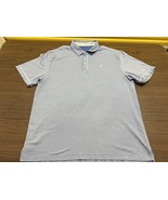 Travis Mathew Men’s Light Blue Polo Shirt - XL - £14.05 GBP