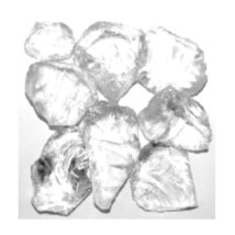 Recycled Chunky Glass, Crystal Clear - Medium - 0.5-1 in. - 1 lbs - $433.35 MXN
