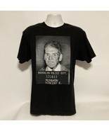 Vince McMahon WWE Mug Shot Mens T Shirt Large L 2018 WWF Brooklyn Police... - $44.99