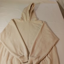 AERIE RN#54485 Women's Tan/Beige Long Sleeve Hoodie Sweatshirt Size Medium image 12