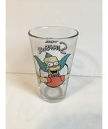 The Simpsons KRUSTY  Glass  Collectible 2007 - $7.90