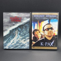 Lot of 2 DVD The Perfect Storm Mark Wahlberg &amp; K-Pax Collector&#39;s Ed Jeff Bridges - £7.63 GBP
