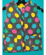 Carters Fleece lined Size 6x Corduroy Polka Dot Vibrant Vest for Girls F... - $21.19 CAD
