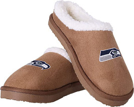 NEW Womens NFL Seattle Seahawks Faux Suede Slippers girls sz XS/S fleece... - $14.95