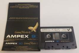 AMPEX GRAND MASTER II 90 Minute HIGH BIAS (Lot of 3) Pre-Recorded CASSET... - $13.99