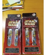 2 Star Wars Episode 1 Fork and Spoon Set Zak Designs Brand New Heavy Pac... - £12.39 GBP
