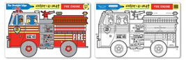  Melissa and Doug Fire Engine Color-A-Mat - £5.19 GBP