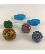 Beyblade Burst Spinning Top Toy Launchers Horusood Hyrus Turbo Lot Hasbro - $34.60