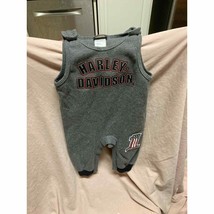 Harley-Davidson Infant One Piece Boys Knit Overall SZ 6/9M Hard To Find  Design - £11.84 GBP