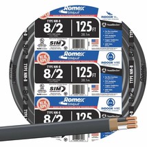 Southwire 28893602 Nonmetallic With Ground Sheathed Cable, Black - £276.98 GBP