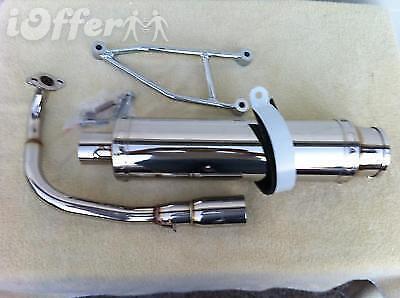 Performance Stainless Exhaust Muffler Honda Ruckus zoom PS50 Scooter for... - $236.61