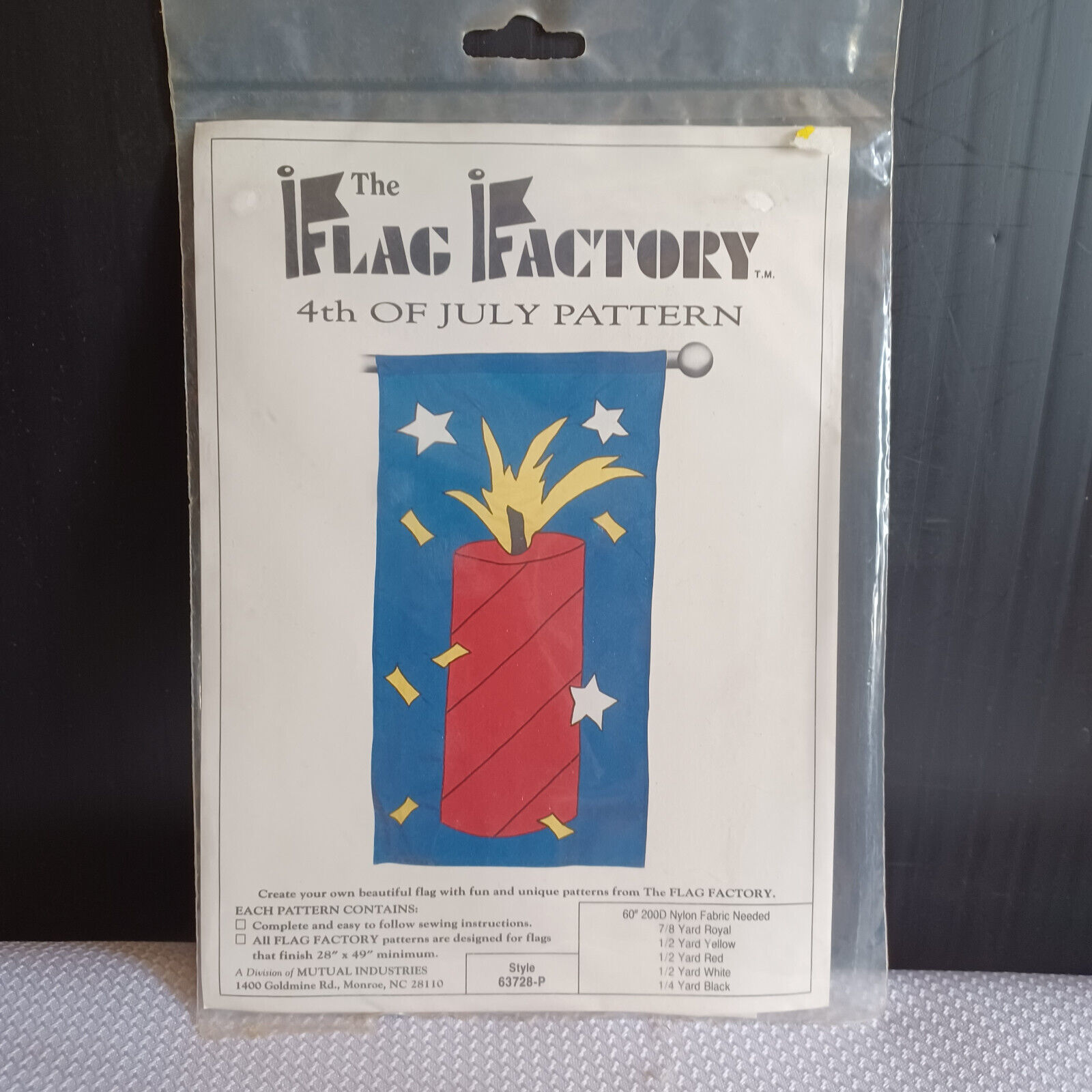 The Flag Factory Flag  Patterns - 4th of July - $4.70