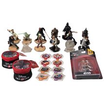 Disney Infinity 3.0 Star Wars Lot 12 Figures, 12 Power Discs, 2 Crystals... - $84.75