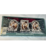 New International Silver Company 2” By 3” Pewter 3 Frames Christmas 1994... - £11.02 GBP