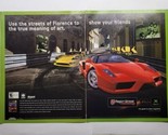 Project Gotham Racing 2 Xbox 2003 Double Page Magazine Print Ad - $12.86