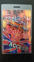 Judas Priest / Megadeth / Tes - Original 2009 World Tour Laminate Backstage Pass - £79.75 GBP