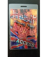 JUDAS PRIEST / MEGADETH / TES - ORIGINAL 2009 WORLD TOUR LAMINATE BACKST... - £78.36 GBP