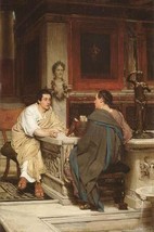 Discourse by Sir Lawrence Alma-Tadema - Art Print - £17.63 GBP+