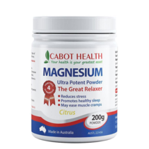 Cabot Health HD Magnesium Ultra Potent 200g - $120.68