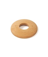 radiator pipe covers BEECH solid wood rosette pipe collar wooden low pro... - $3.88