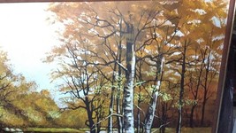 Large 61"x 49" Original Walter Sherwood Landscape Oil Painting Signed Artist Art image 3