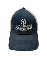 World Series New York Yankees Hat New Era MLB 27th Championship 2009 Fit... - $523.63 MXN