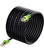 Outdoor Cat 7 Ethernet Cable 50ft 26AWG Heavy Duty Cat7 Networking Cord ... - £31.63 GBP