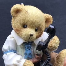 1996 Cherished Teddies R. Harrison Hartford Businessman on Phone Figurine 622818 - £5.32 GBP