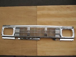 CHROME GRILLE for NISSAN 720 FRONTIER HARDBODY D21 PICKUP with clips - $94.83