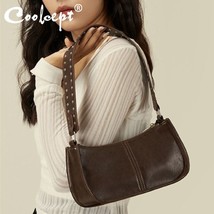 Coolcept Satin 2023 New Brand Women Shoulder Bag Women&#39;s  handbag Fashion Female - £45.64 GBP