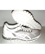 Asics women&#39;s running shoes gel quantum 360 knit white snow silver size ... - £118.39 GBP
