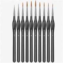 MicroMaster Art Brush Set - 10Pcs Tri-Grip Miniature Paint - $21.77