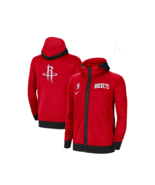 Houston Rockets NBA Nike Men&#39;s Showtime Performance Hoodie Jacket Red Si... - €114,02 EUR