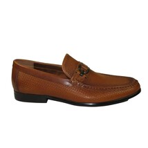 Men's Shoes Steve Madden Soft Woven Leather upper Slip On Chivan Tan image 7