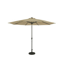 11 ft. Calypso II Fiesta Octagonal Market Umbrella with Solar LED Strip ... - $323.15