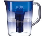 PUR Ultimate Filtration Water Filter Pitcher, 7 Cup, Clear/Blue - £43.97 GBP