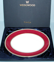 Wedgwood Ulander Powder Ruby Oval Serving Platter 14&quot; Made in UK New in Box - $185.90