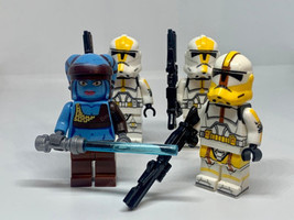 New 4Pcs Star Wars Jedi Aayla Secura Commander Bly And 327Th Star Corps Minifigu - $31.97