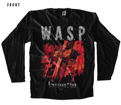 W.A.S.P. - Golgotha. Black T-shirt Long Sleeve(sizes:S to 5XL) - £14.51 GBP