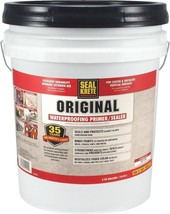 Seal Krete 100005 Original Waterproofing Primer &amp; Sealer Water-Based 5 G... - $59.38