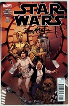 Star Wars Signed #1 Bob Mc Leod 1:25 Variant Cover Art Marvel Luke Han R2D2 Leia - £15.95 GBP