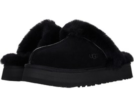 UGG Women&#39;s Disquette Platform Slippers Shoes Black New In Box - $1,620.15 MXN