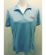 US Open 2009 Womens Shirt Vansport Light Blue L - $18.80