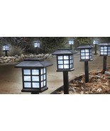 Set of 8 Lantern Solar Lights dusk-to-dawn lighting up to 8 hours - $45.44 CAD