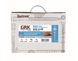 GRK RSS  structural screws - $310.00